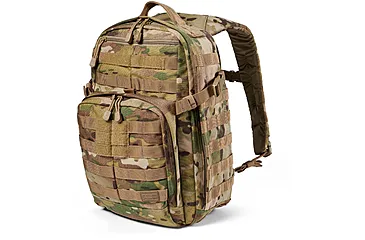 5.11 Tactical 24L Rush12 2.0 Backpack, Multicam, 1 SZ, 56562-169-1 SZ