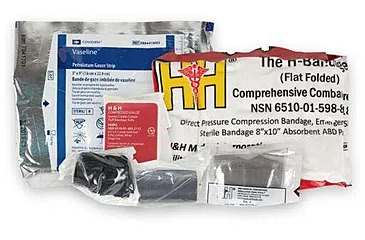 Blue Force Gear Trauma Essential Kit Medical Supplies, TKR-MED-ESS