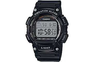 Casio Outdoor Mens Digital LED Watch, Black, 10yr Battery, W736H-1AV