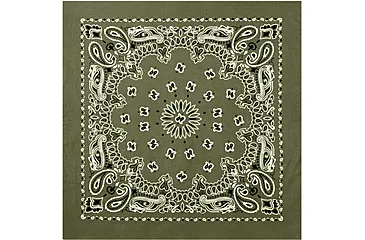 Rothco Large Trainmen Bandanas 27 Inch, Olive Drab, 4349-OliveDrab-27x27Inches