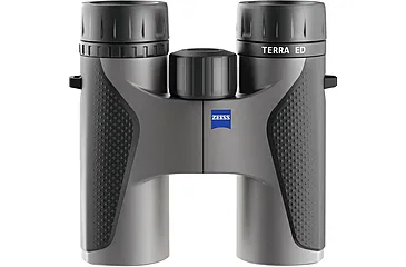 Zeiss Terra ED 10x32mm Schmidt-Pechan Prism Binoculars, Grey, Medium, NSN 9005.10.0040, 523204-9907-000