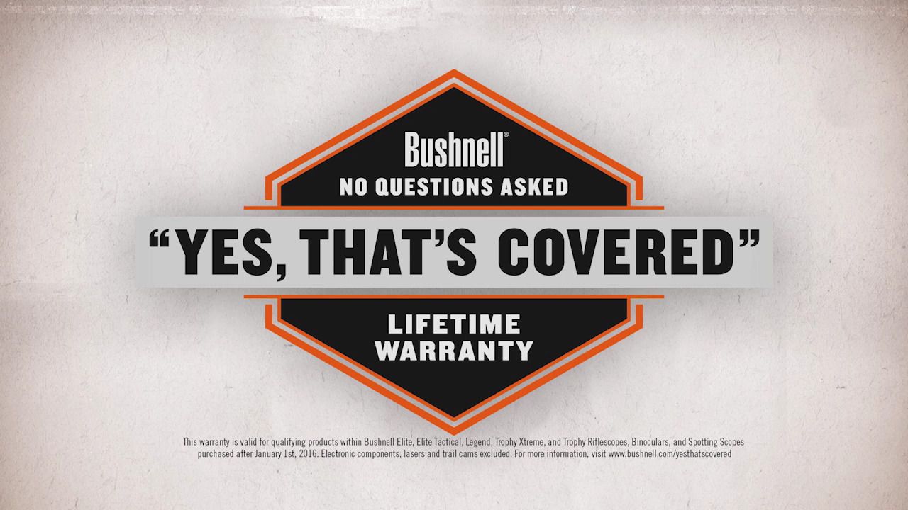 opplanet bushnell 2016 lifetime warranty video