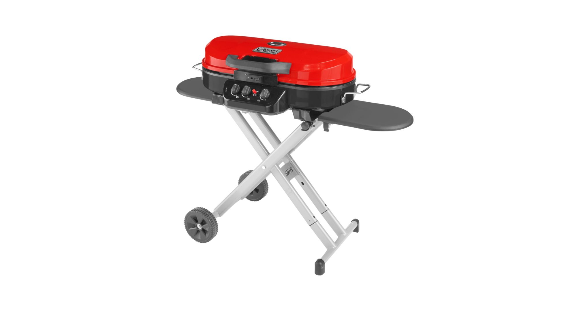 coleman roadtrip grill red