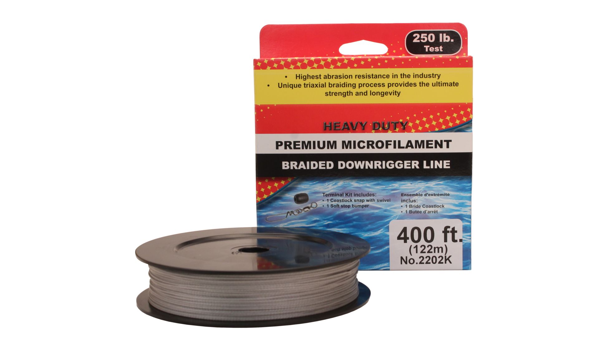 Scotty Premium Braided Fiber Downrigger Line 2202K. Scotty Water Sports